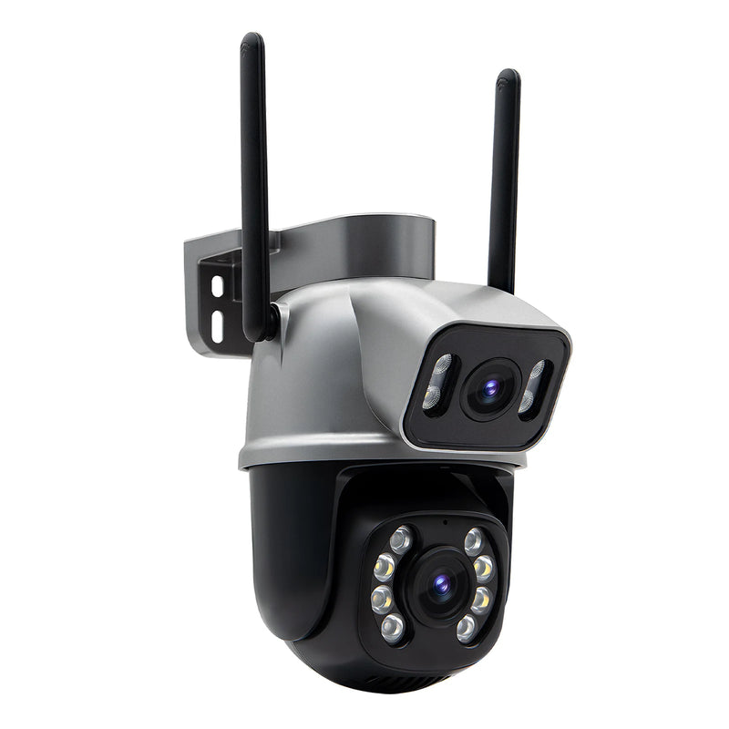 Câmera de Segurança Wi-Fi Dual 4K