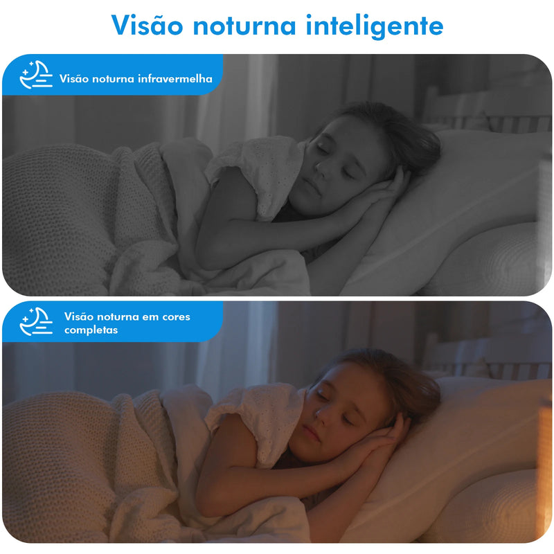 Câmera Babá Wi-Fi Inteligente